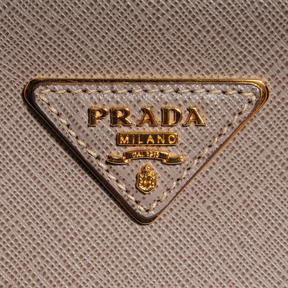 Prada Saffiano Lux Extra Large Galleria Double Zip Tote Argilla 6 of 11