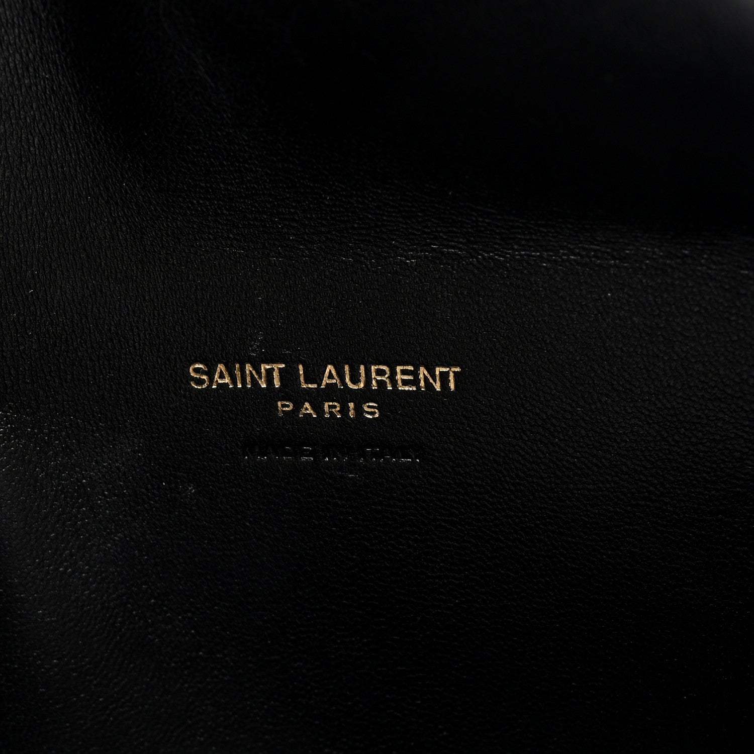 Saint Laurent Patent Paloma Envelope Clutch Black 6 of 6