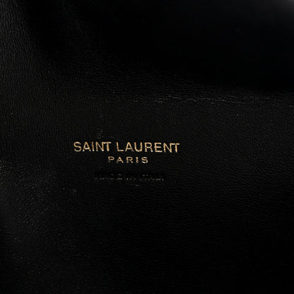 Saint Laurent Patent Paloma Envelope Clutch Black 6 of 6