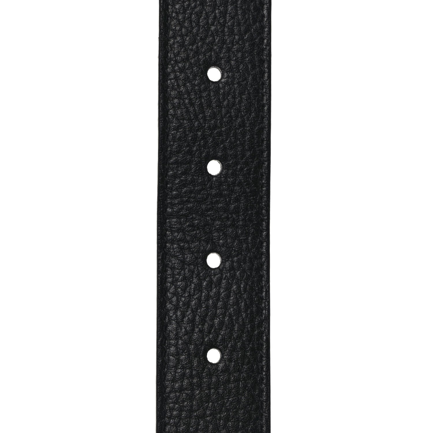Gucci Dollar Calfskin Double G Reversible 30mm Belt 85 34 Black New Acero 5 of 6