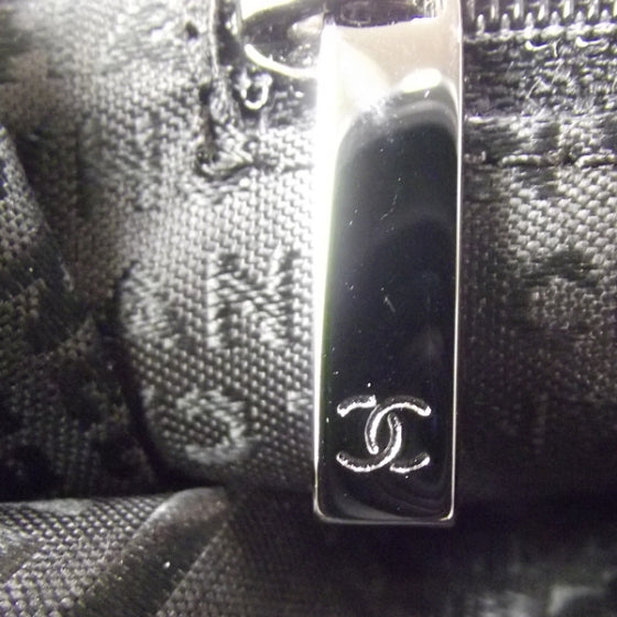 Chanel Lambskin East West Chocolate Bar Chain Flap Black 13 of 14