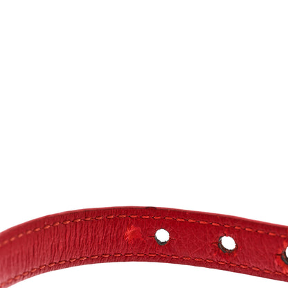 Louis Vuitton Monogram Essential V Bracelet Rouge 6 of 8