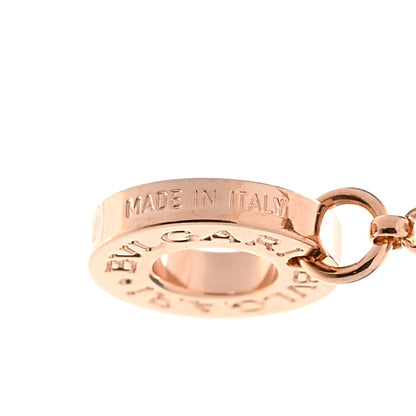 Bulgari 18K Rose Gold Mini B.Zero1 Pendant Necklace 6 of 7