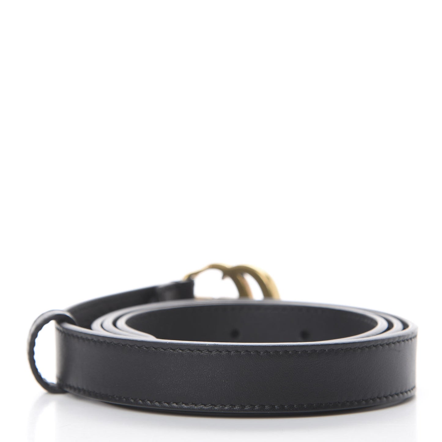 Calfskin Double G 20mm Belt 90 36 Black
