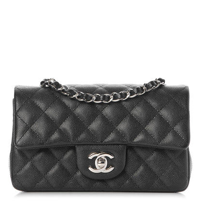 Chanel Caviar Quilted Mini Rectangular Flap Black 1 of 8