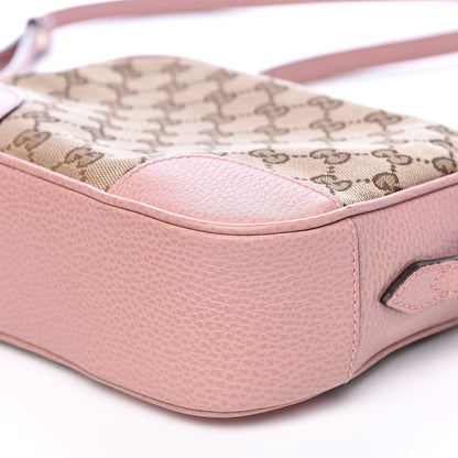 Gucci Monogram Mini Bree Messenger Bag Beige Soft Pink 9 of 9