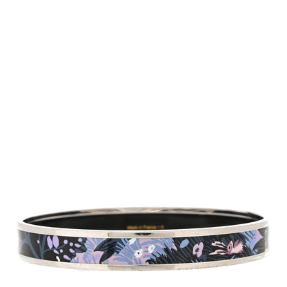 Hermes Enamel Printed Narrow Dans Un Jardin Anglais Bracelet 70 Arts And Crafts 3 of 5