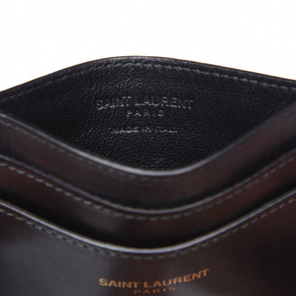 Saint Laurent Calfskin Card Case Black 5 of 7