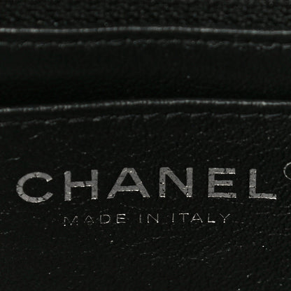 Chanel Lambskin Quilted Mini Rectangular Flap Black 6 of 12