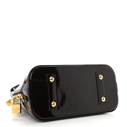 Louis Vuitton Vernis Alma BB Amarante 4 of 10
