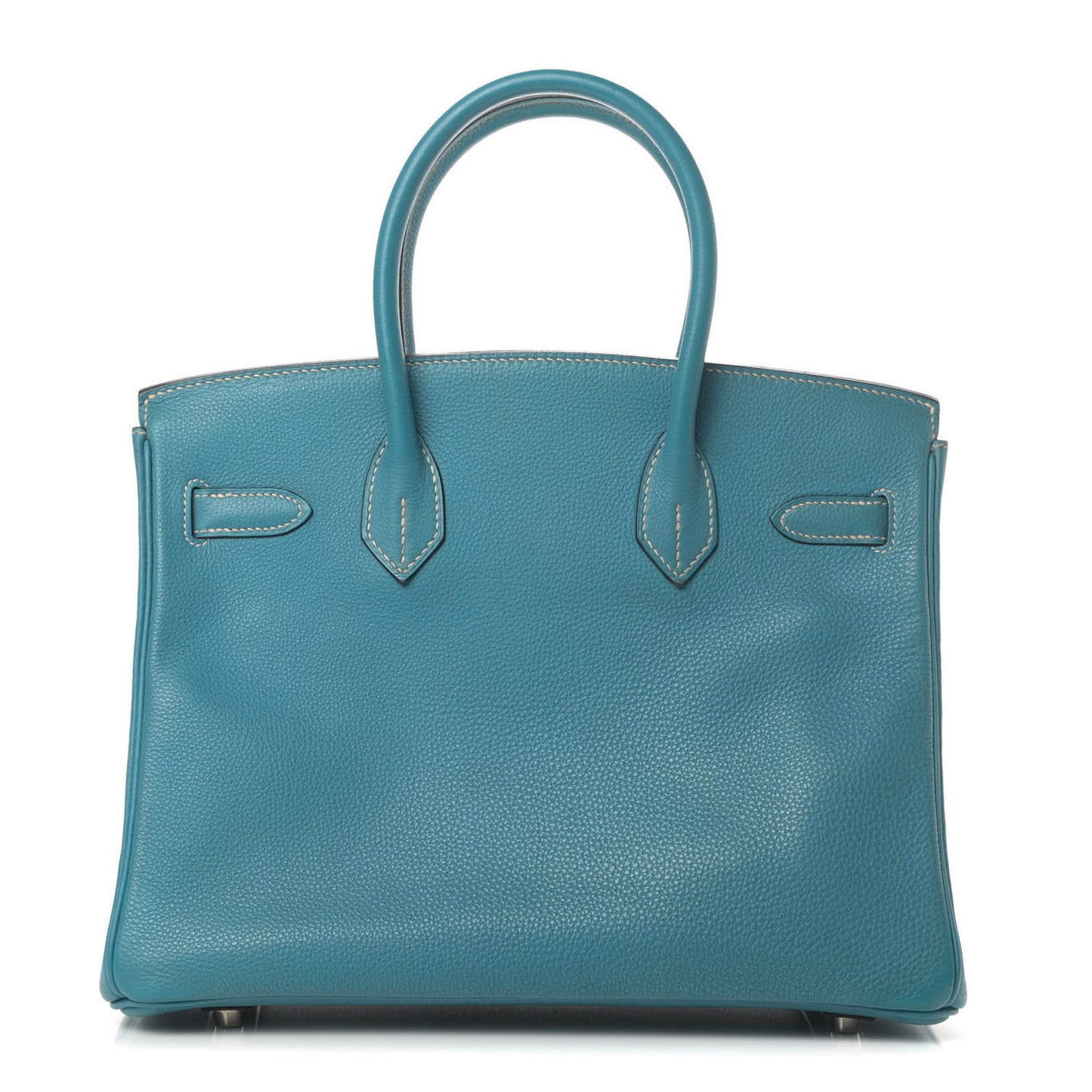 Taurillon Clemence Birkin 30 Blue Jean