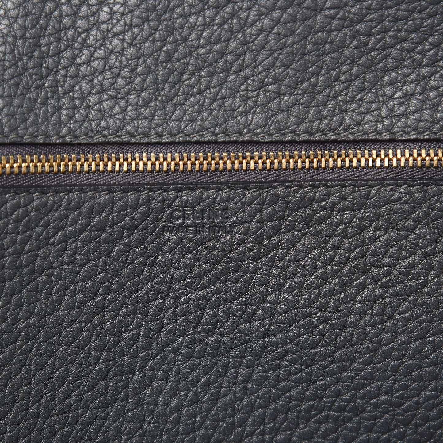 Crisped Calfskin Medium Tie Knot Tote Anthracite