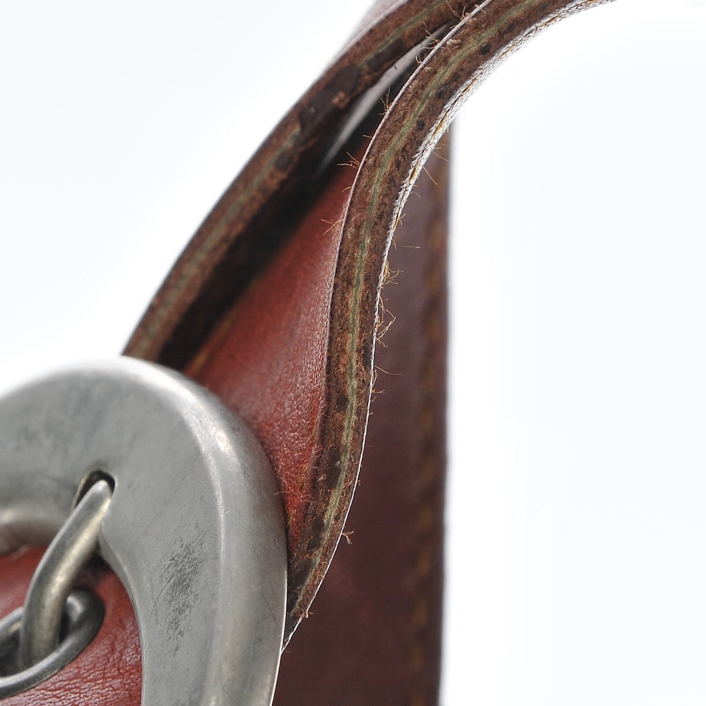 Calfskin Medium Gaucho Double Saddle Bag Red