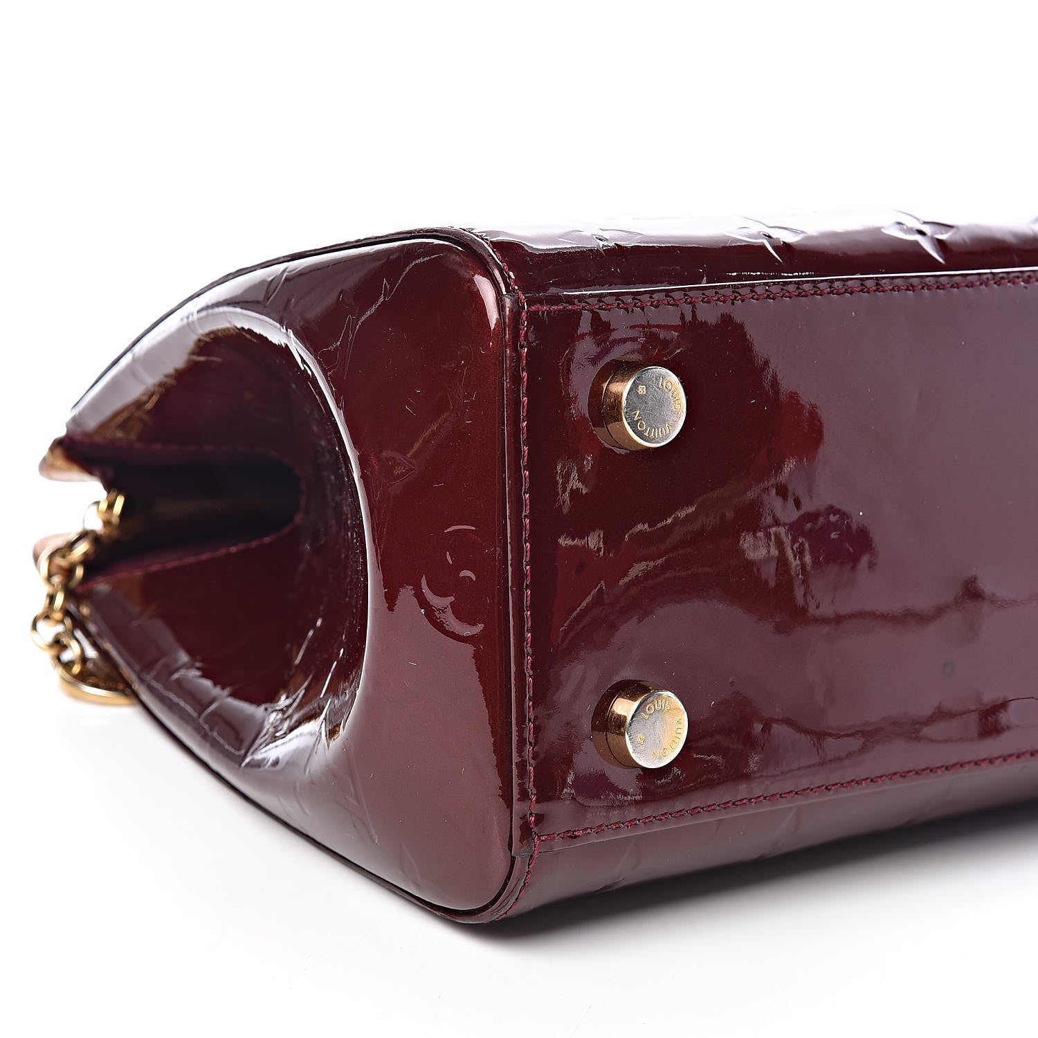 Louis Vuitton Vernis Brea MM Rouge Fauviste 10 of 20