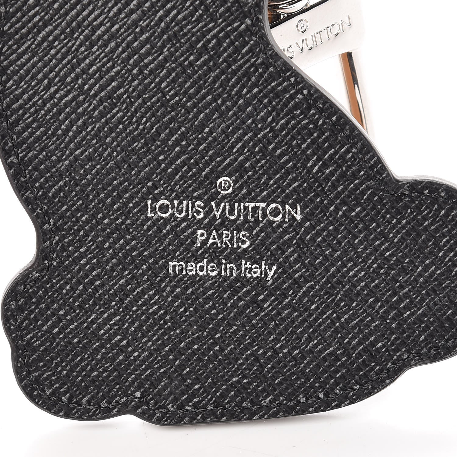 Louis Vuitton Calfskin Dog Bag Charm Key Holder 3 of 6