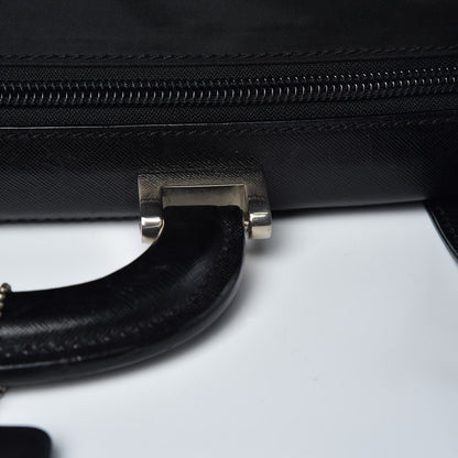Prada Tessuto Nylon Saffiano Luggage Black 10 of 19
