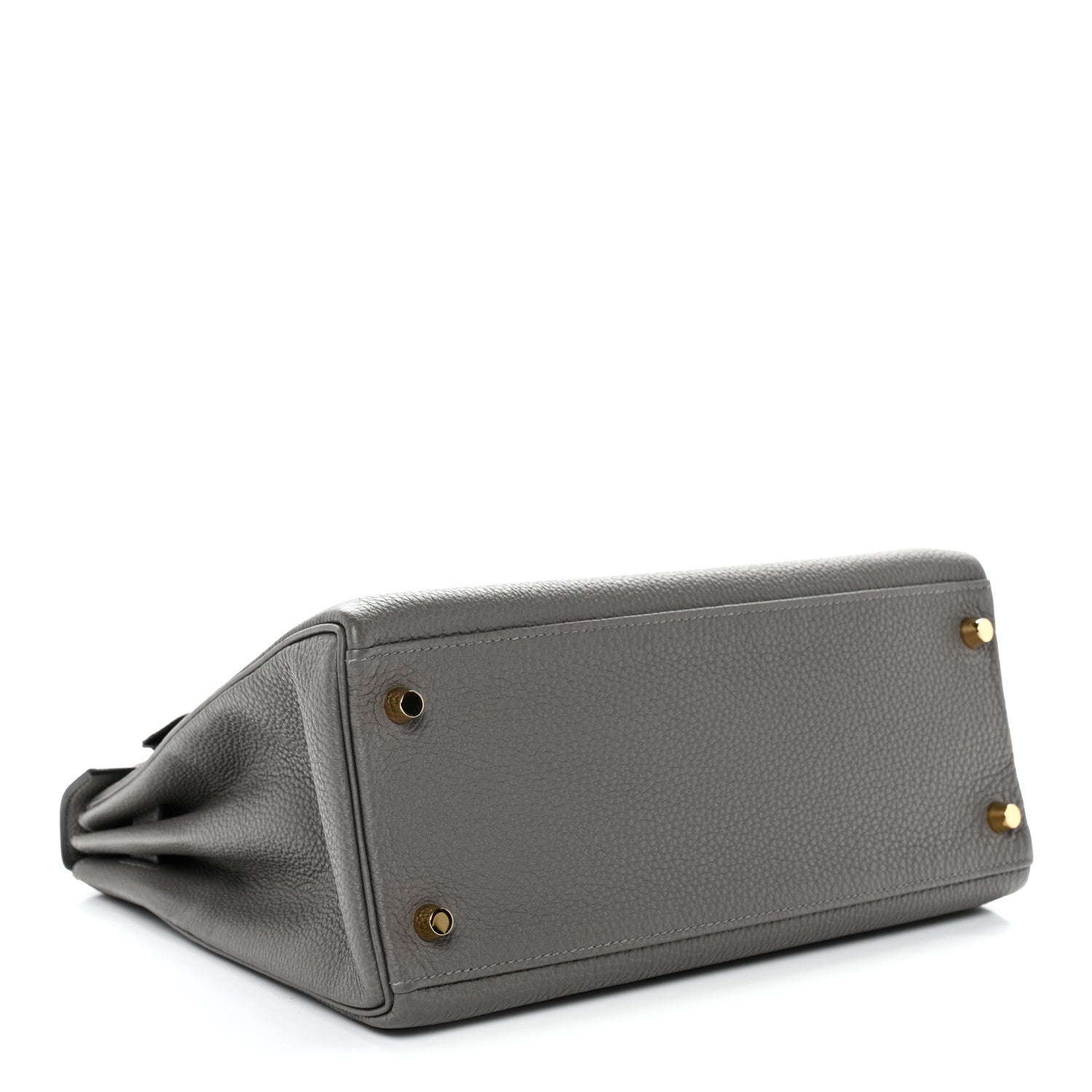 Hermes Togo Kelly Retourne 28 Gris Meyer 4 of 13