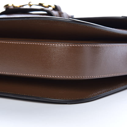 Gucci GG Supreme Monogram Horsebit 1955 Shoulder Bag Beige Brown Sugar 9 of 10