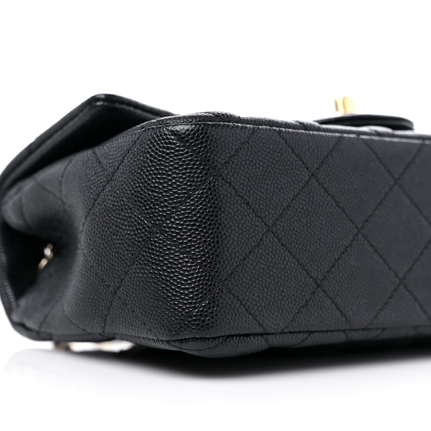 Chanel Caviar Quilted Mini Rectangular Flap Black 8 of 11