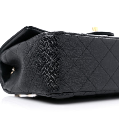 Chanel Caviar Quilted Mini Rectangular Flap Black 8 of 11