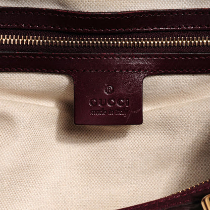 Gucci Imprime Monogram Medium Joy Boston Bordeaux 6 of 7
