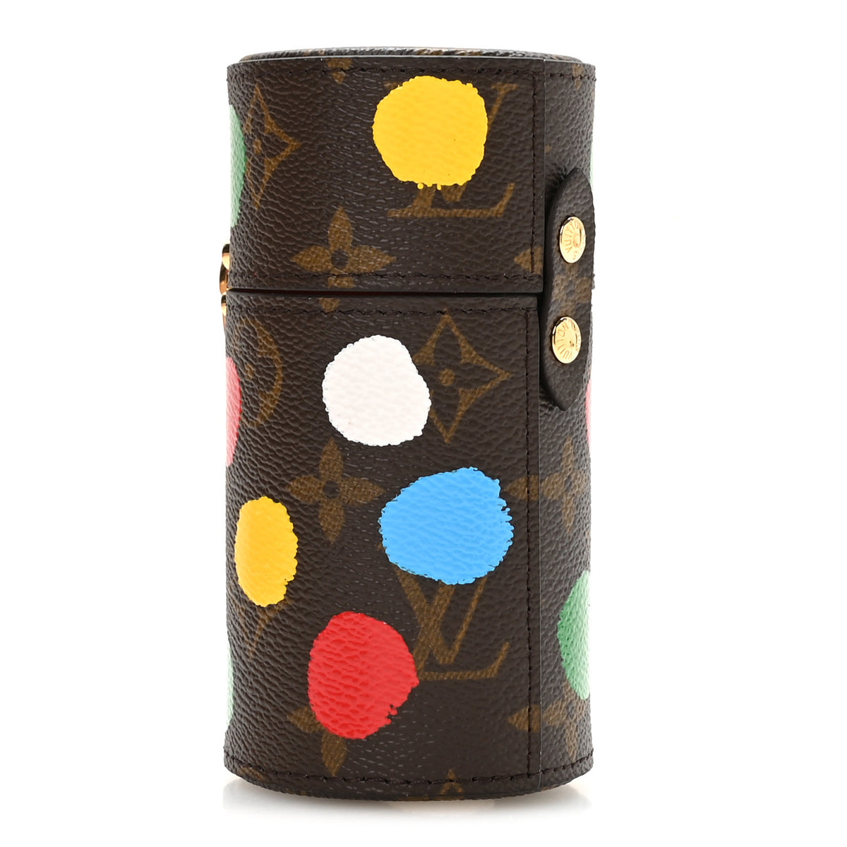 Louis Vuitton X YK Monogram Painted Dots 100ML Perfume Travel Case 3 of 8