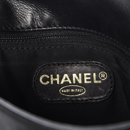 Chanel Lambskin CC Shoulder Flap Bag Black 6 of 9