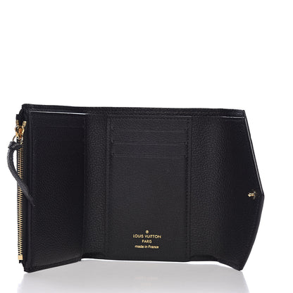 Louis Vuitton Empreinte Victorine Wallet Black 5 of 6