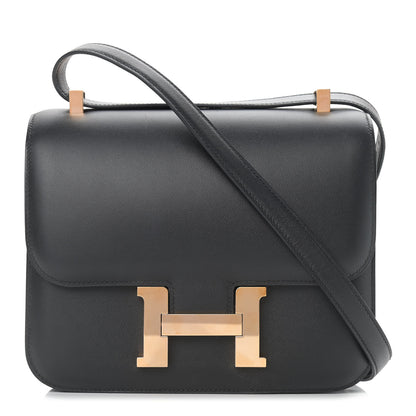 Hermes Madame Calfskin Constance 24 Black 1 of 14