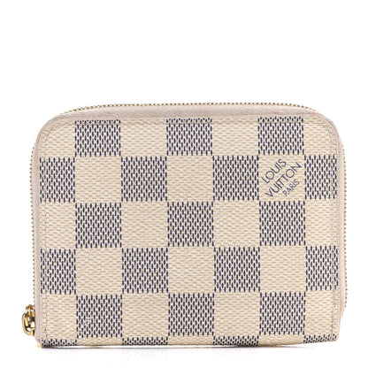 Louis Vuitton Damier Azur Zippy Coin Purse 1 of 8