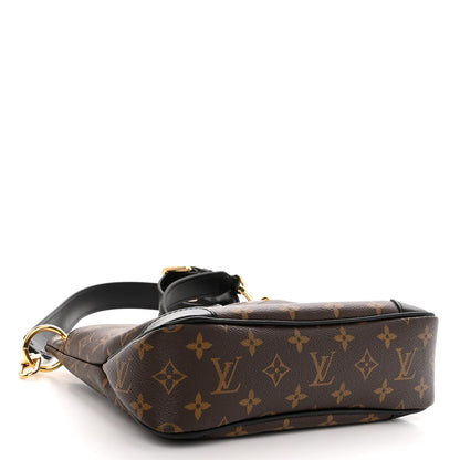 Louis Vuitton Monogram Odeon PM Black 4 of 8