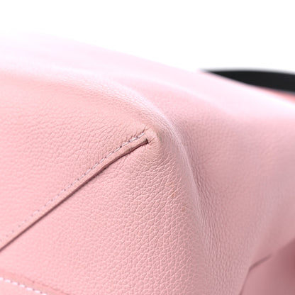 Louis Vuitton Calfskin Snakeskin Lockme MM Rose Ballerine 10 of 15