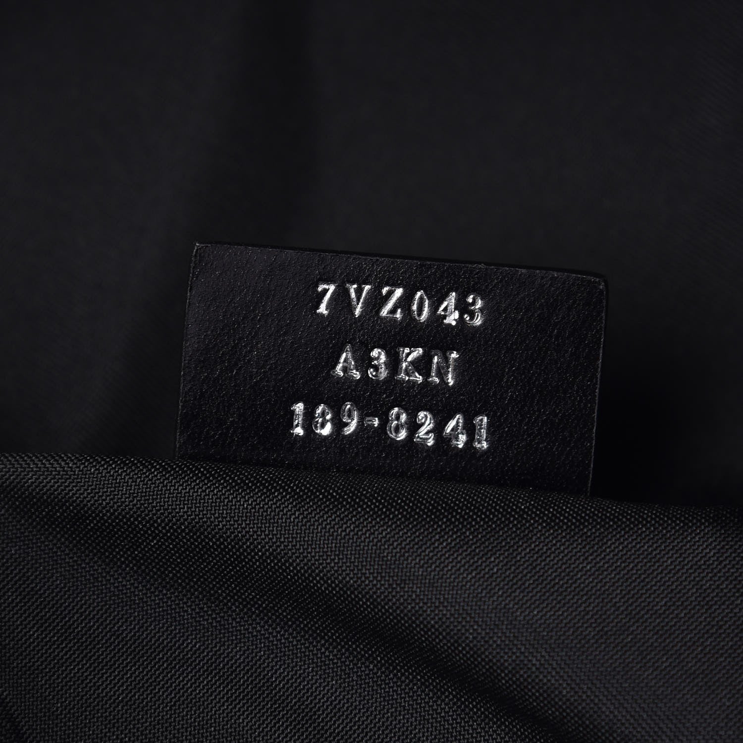 Fendi Nylon Super Bugs Backpack Navy 6 of 7