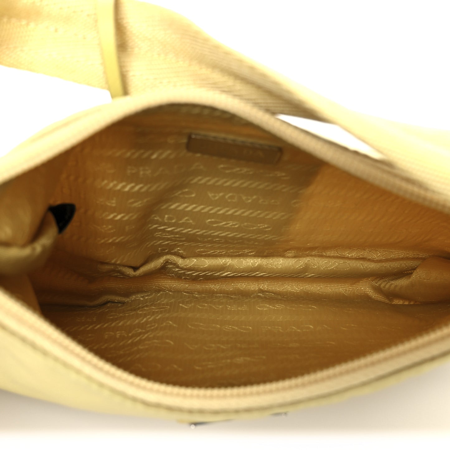 Tessuto Nylon Saffiano Mini Re-Edition 2000 Bag Ananas