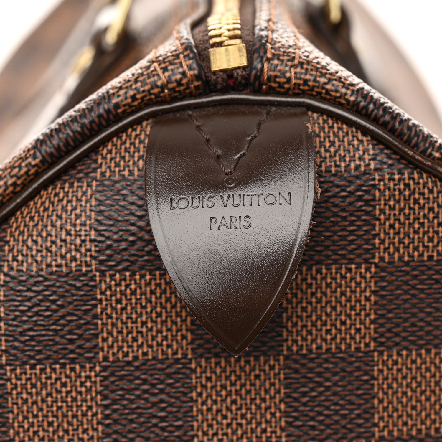 Louis Vuitton Damier Ebene Speedy 30 6 of 10
