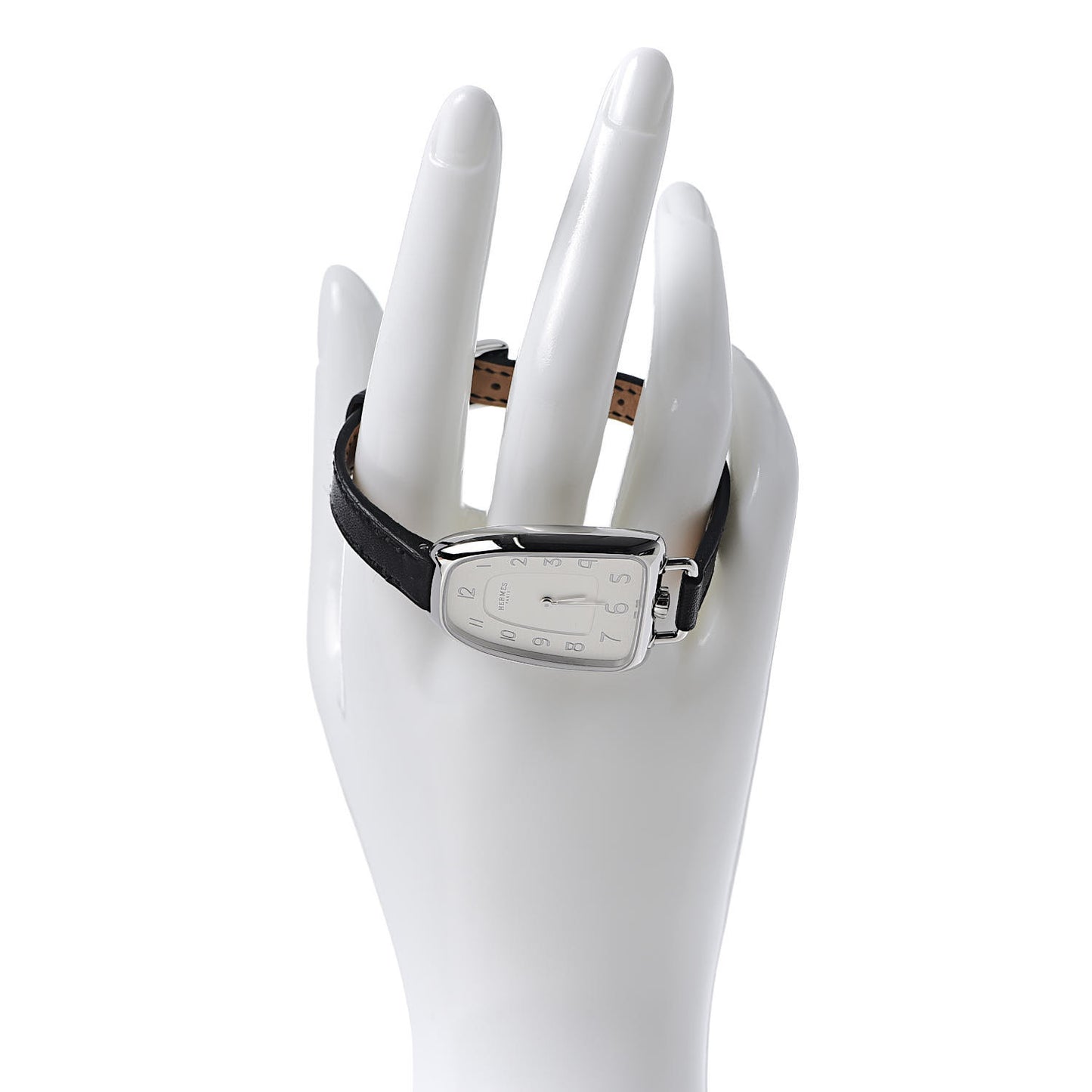 Stainless Steel Barenia 26mm Galop Quartz Watch Noir