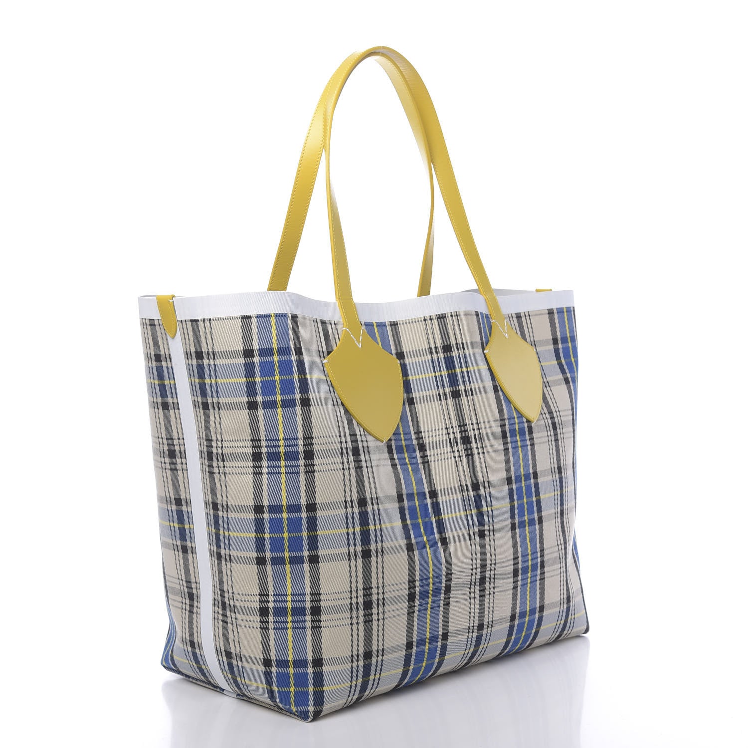 Burberry Vintage Check Large The Giant Reversible Tote Yellow 5 of 15
