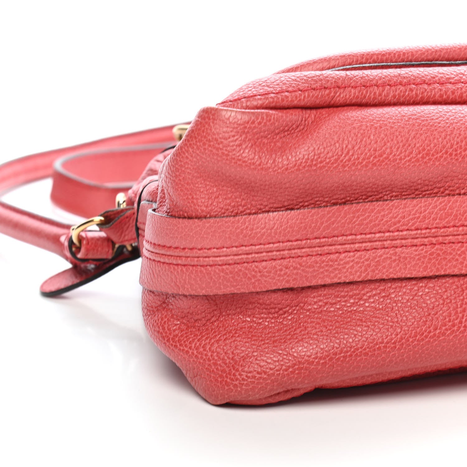 Chloe Calfskin Small Paraty Scarlet Red 5 of 10