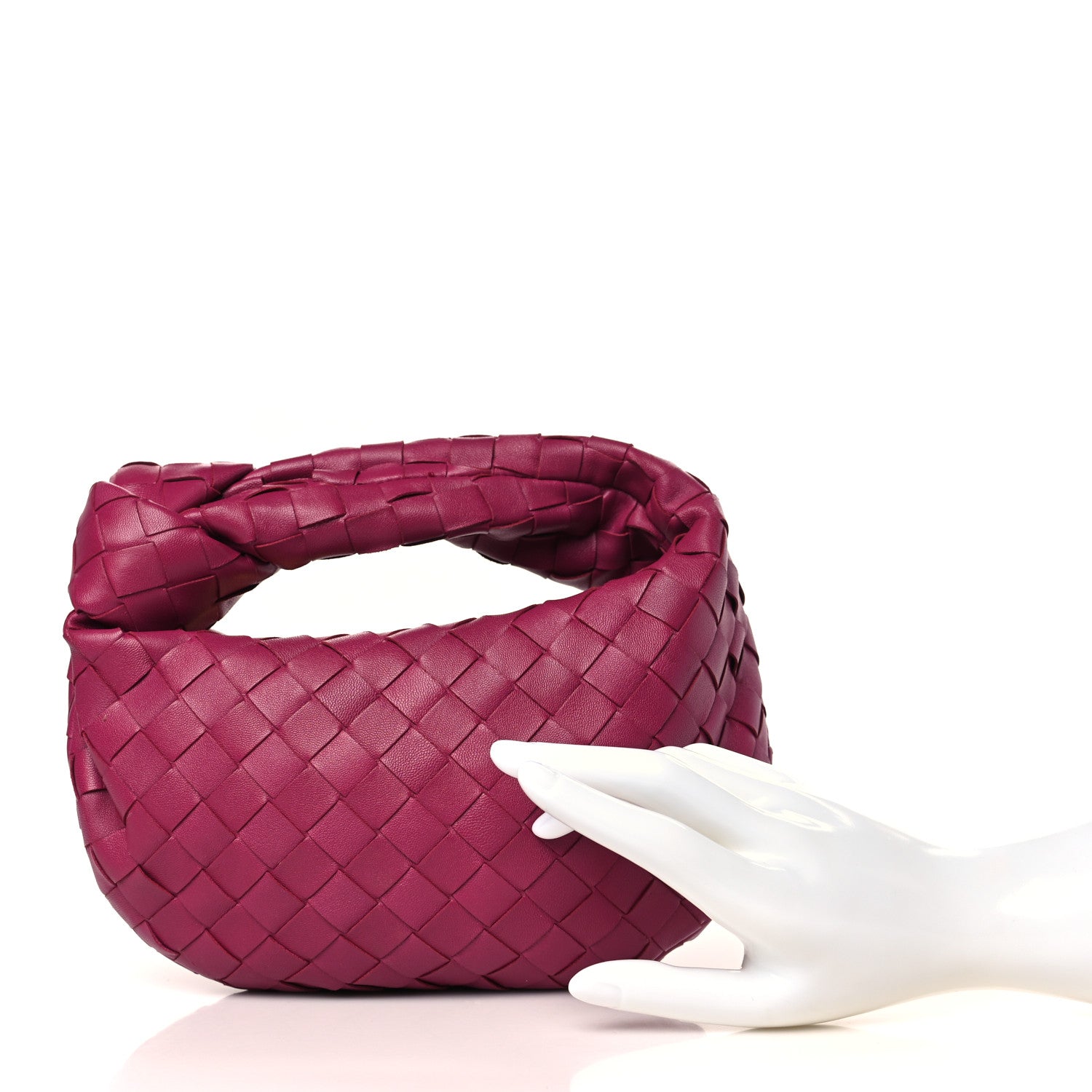 Bottega Veneta Nappa Intrecciato Mini Jodie Cinnabar 2 of 9
