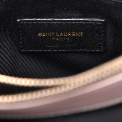 Saint Laurent Calfskin Y Quilted Monogram Medium Loulou Chain Satchel Light Natural 6 of 18