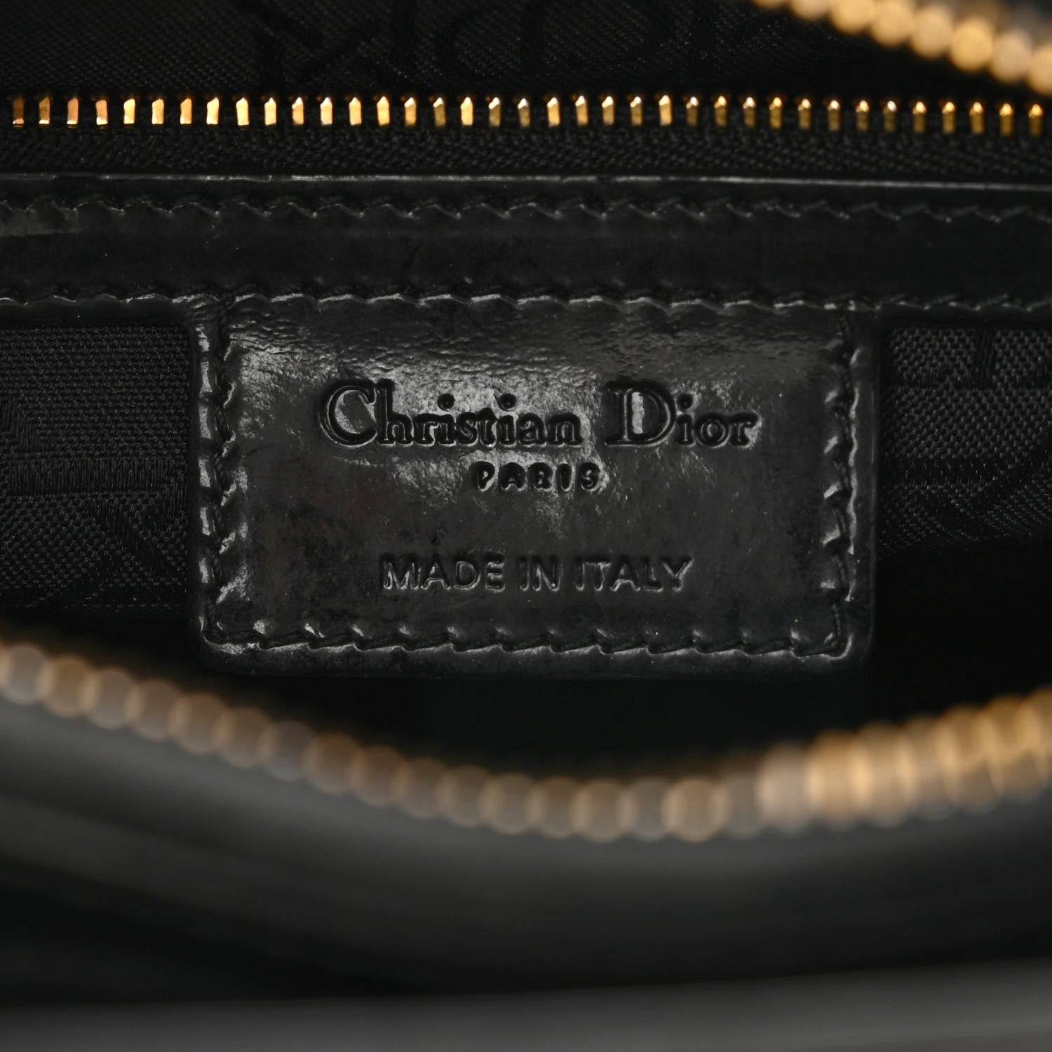 Christian Dior Patent Cannage Medium Lady Dior Black 5 of 12