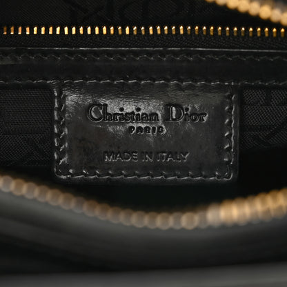 Christian Dior Patent Cannage Medium Lady Dior Black 5 of 12