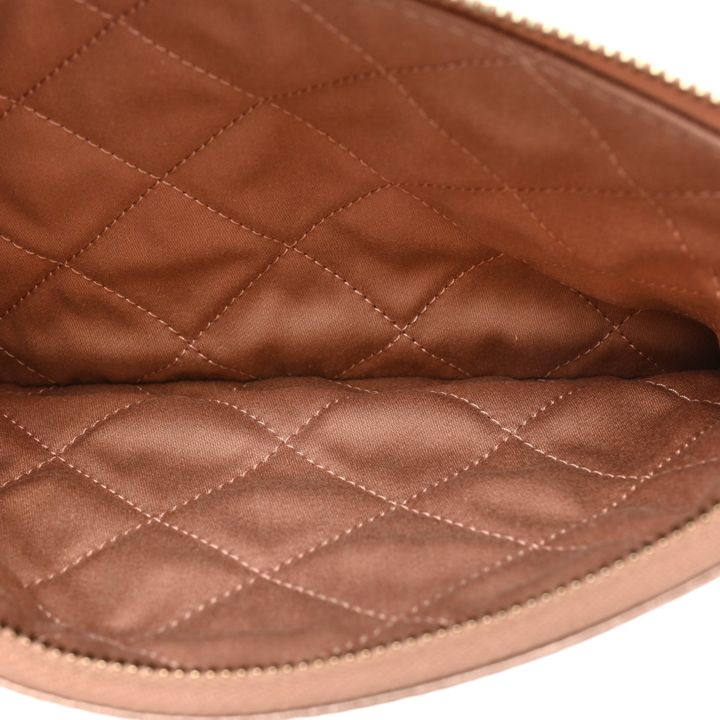 Metallic Calfskin Quilted Chanel 22 Pink