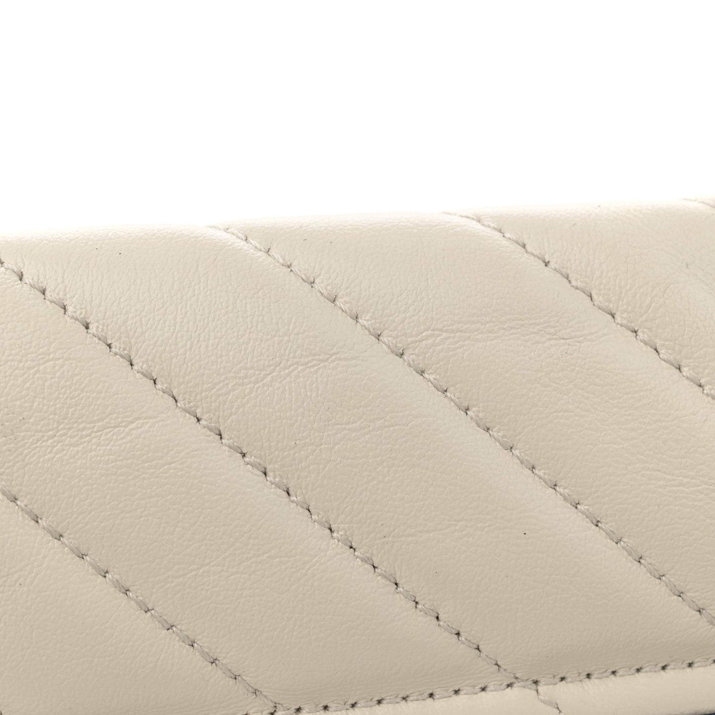 Vintage Effect Calfskin Matelasse Diagonal Small Torchon GG Marmont Shoulder Bag Mystic White Blue Agata