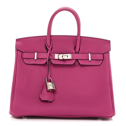 Hermes Togo Birkin 25 Rose Pourpre 1 of 10