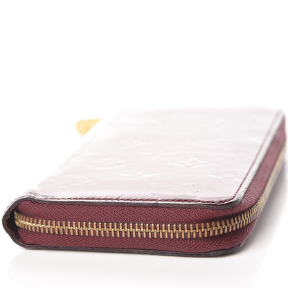 Louis Vuitton Vernis Zippy Wallet Rouge Fauviste 9 of 9
