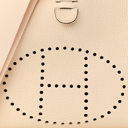 Hermes Taurillon Clemence Evelyne III PM Nata 8 of 10