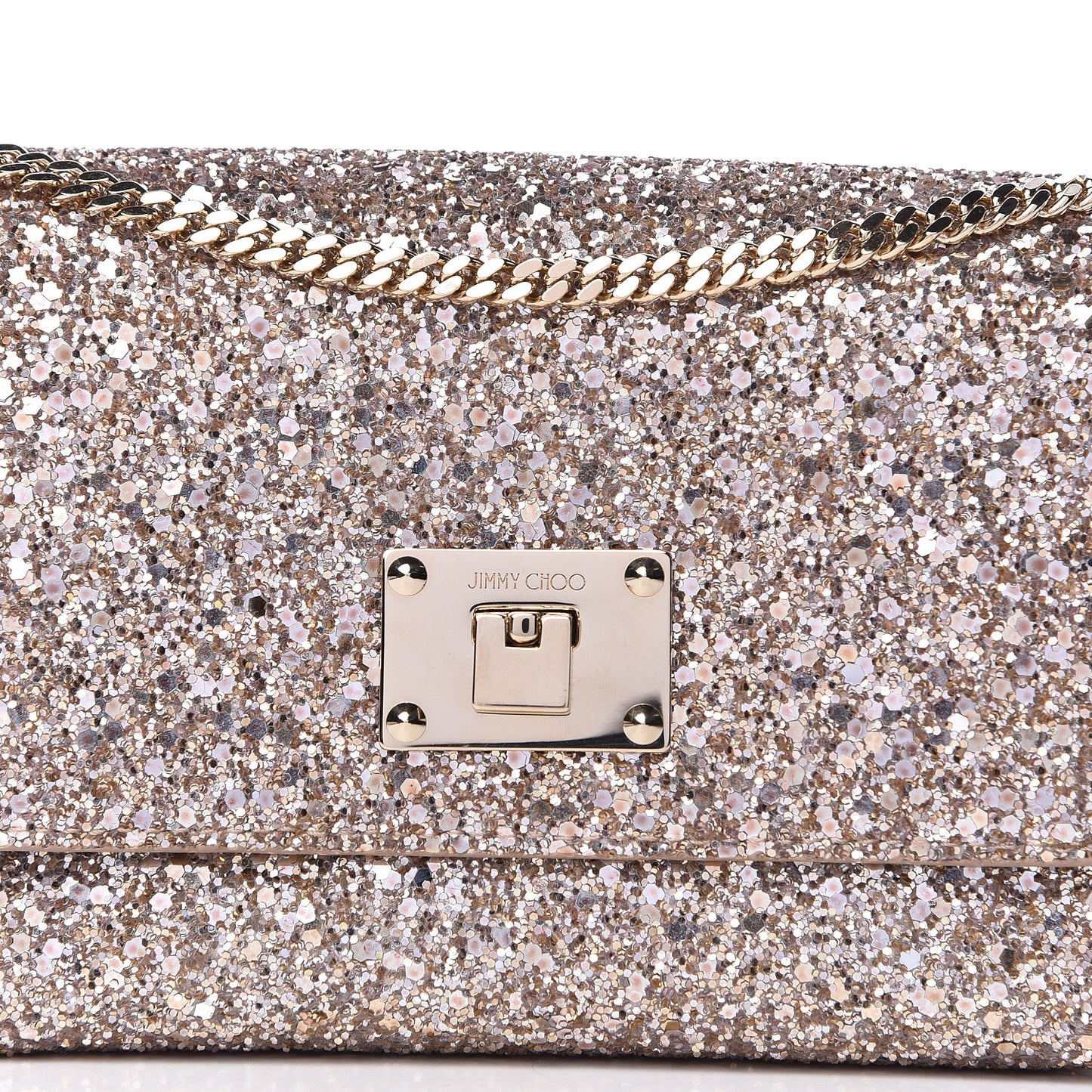 Glitter Mini Ruby Chain Crossbody Ruby