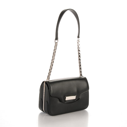 Balenciaga Calfskin Small Classic Hardware Neo Chain Shoulder Bag Black 3 of 7