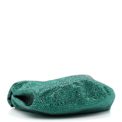 Bottega Veneta Crystal Embellished Satin Mini Hotfix Jodie Emerald 4 of 8